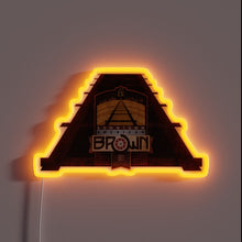 Load image into Gallery viewer, Retro American Craft Beer Sign with Brown Glass Neon Lighting