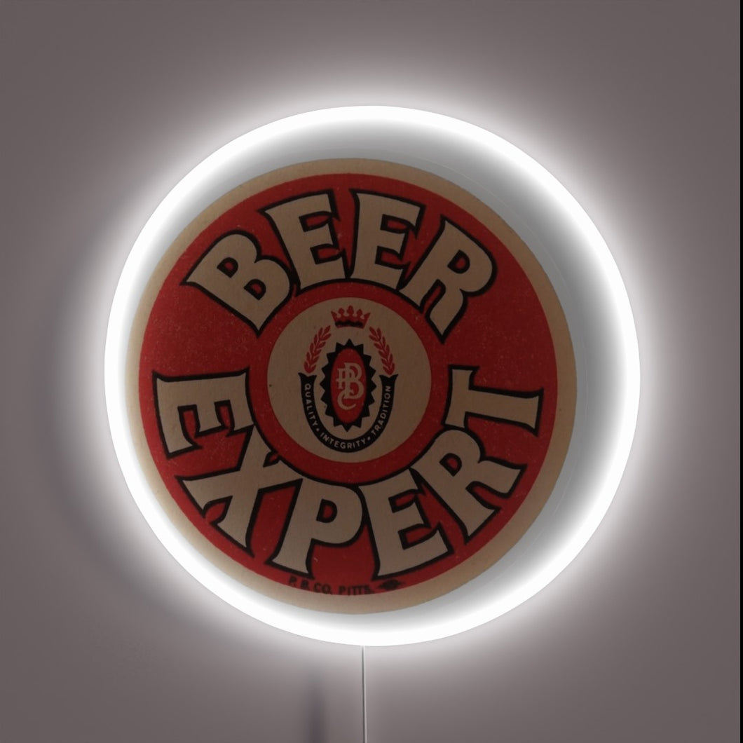 Add a touch of nostalgia with this retro beer decor.