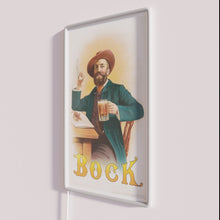 Load image into Gallery viewer, Vintage beer advertisement reproduction, Bock Beer 1894 Jerome Schile classic.