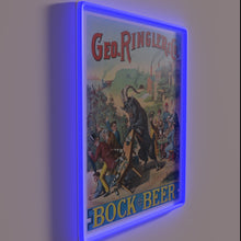 Load image into Gallery viewer, Vintage beer advertisement featuring Henry Jerome Schile&#39;s classic illustration style
