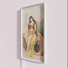 Load image into Gallery viewer, Authentic vintage-inspired Neon Sign featuring Crescent Bock No. 112 by Schile