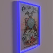 Load image into Gallery viewer, Vintage Bock Beer Sign from Gotfried Kruger Brewery, Newark NJ