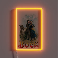 Load image into Gallery viewer, Vintage poster advertisement for Young America Bock beer from 1894