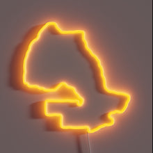 Load image into Gallery viewer, Retro Ontario map lights up your beer-filled living room space.