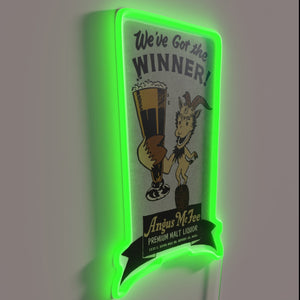 Retro city nightlife vibes with vintage Detroit malt liquor glow.