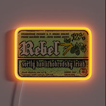 Load image into Gallery viewer, Retro LED Bar Sign Featuring Colorful Neon Craft Beer Logo