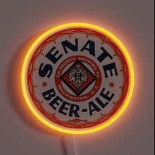Load image into Gallery viewer, Retro Washington D.C. Neon Sign Featuring Christian Heurich Brewing History