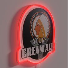 Load image into Gallery viewer, Vintage Yough Cream Ale Beer Sign from Connellsville&#39;s Yough Brewing Co.