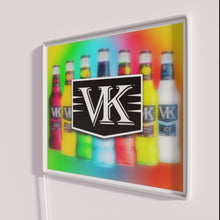 Load image into Gallery viewer, Neon bar decoration, retro VK vodka flavored drink party lighting sign