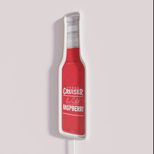 Load image into Gallery viewer, Vibrant retro style vodka cruiser neon sign with colorful lighting