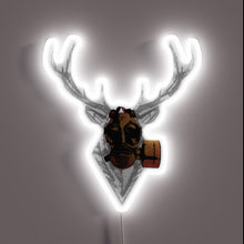 Load image into Gallery viewer, Radiant neon light illuminates with vibrant colors in wasteland style.