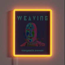 Load image into Gallery viewer, Galaxy-themed neon bar decoration with RGB programmable LED lighting effects