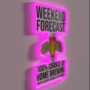 Home brewing forecast: guaranteed beer brewing success every weekend.