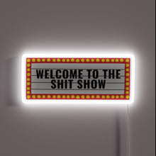 Load image into Gallery viewer, College dorm humor with a dash of sarcastic neon glow.