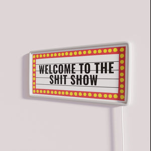College Dorm Humor Decorative RGB Neon Sign for Bathroom Fun