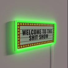 Load image into Gallery viewer, College Dorm Room Humor Wall Sign with Vibrant Neon Accent