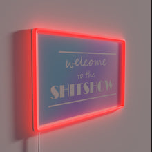 Load image into Gallery viewer, Retro-inspired warning sign that&#39;s equal parts warning and decorative statement piece.