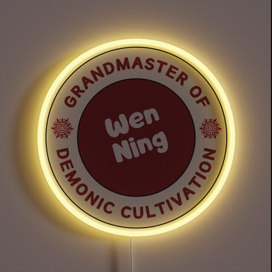 Wen Ning's iconic neon glow illuminates the darkness in your room