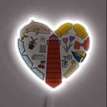Load image into Gallery viewer, Bringing Vibrant West Michigan Spirit to Your Home with Colorful Neon