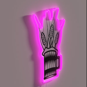Bright RGB Neon Sign for Home or Bar Decor