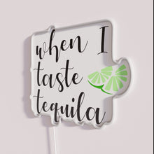 Load image into Gallery viewer, Vibrant RGB Neon Sign Perfectly Captures Tequila Lover&#39;s Passion and Lifestyle
