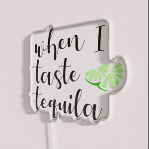 Vibrant RGB Neon Sign Perfectly Captures Tequila Lover's Passion and Lifestyle