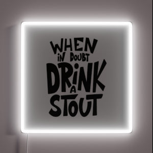 Guidance in life comes from the depths of stout darkness.