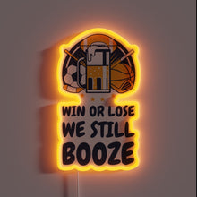 Load image into Gallery viewer, Gaming Motivation RGB Neon Sign with Witty We Win Together