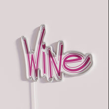 Load image into Gallery viewer, RGB Neon Wine Connoisseur Decor for Sophisticated Home Bar Enthusiasts