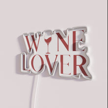 Load image into Gallery viewer, RGB Neon Bar Sign for Wine Connoisseur Home Decor Collection