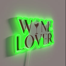 Load image into Gallery viewer, Add a pop of color with wine lover&#39;s charm.