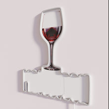 Load image into Gallery viewer, Eye-catching RGB Neon Sign with Wine Themed Typography and Glowing Accents