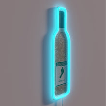 Load image into Gallery viewer, Bright LED wine bottle shaped neon bar decor signage