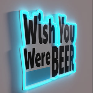 Quirky Humorous Beer Lover's Nostalgic Home Bar Sign Decoration