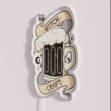 Load image into Gallery viewer, Magical Witch&#39;s Brew Neon Sign, Perfect for Beer Lovers&#39; Bars and Pubs.