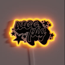 Load image into Gallery viewer, Vibrant Woo Pig Arkansas Razorbacks LED Neon Sports Room Decoration