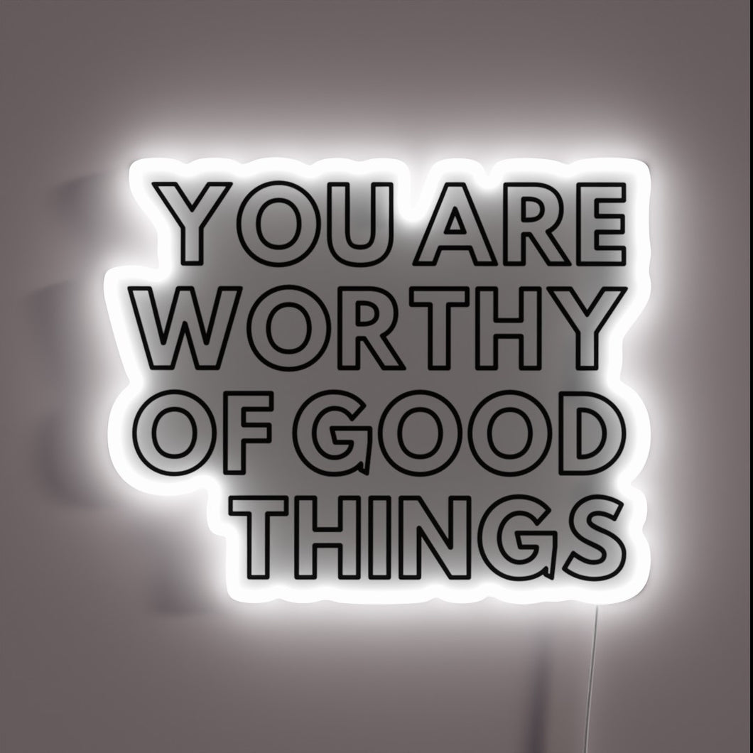 Eye-catching RGB neon light decoration with customizable color schemes and messages