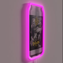 Load image into Gallery viewer, Wrapped in glowing neon lights, a modern cryptic art statement.