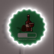 Load image into Gallery viewer, Get into the festive holiday spirit with this colorful sign
