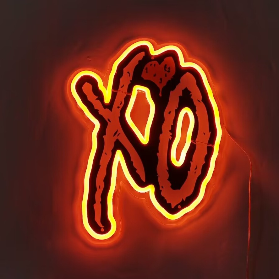 The Weeknd Xo Heart Led Sign Music Acrylic Lights – Neon Factory