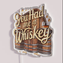 Load image into Gallery viewer, Whiskey lover&#39;s dream neon bar decor with colorful RGB lights