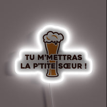 Load image into Gallery viewer, Add retro flair with this vibrant Dikkenek RGB neon sign.
