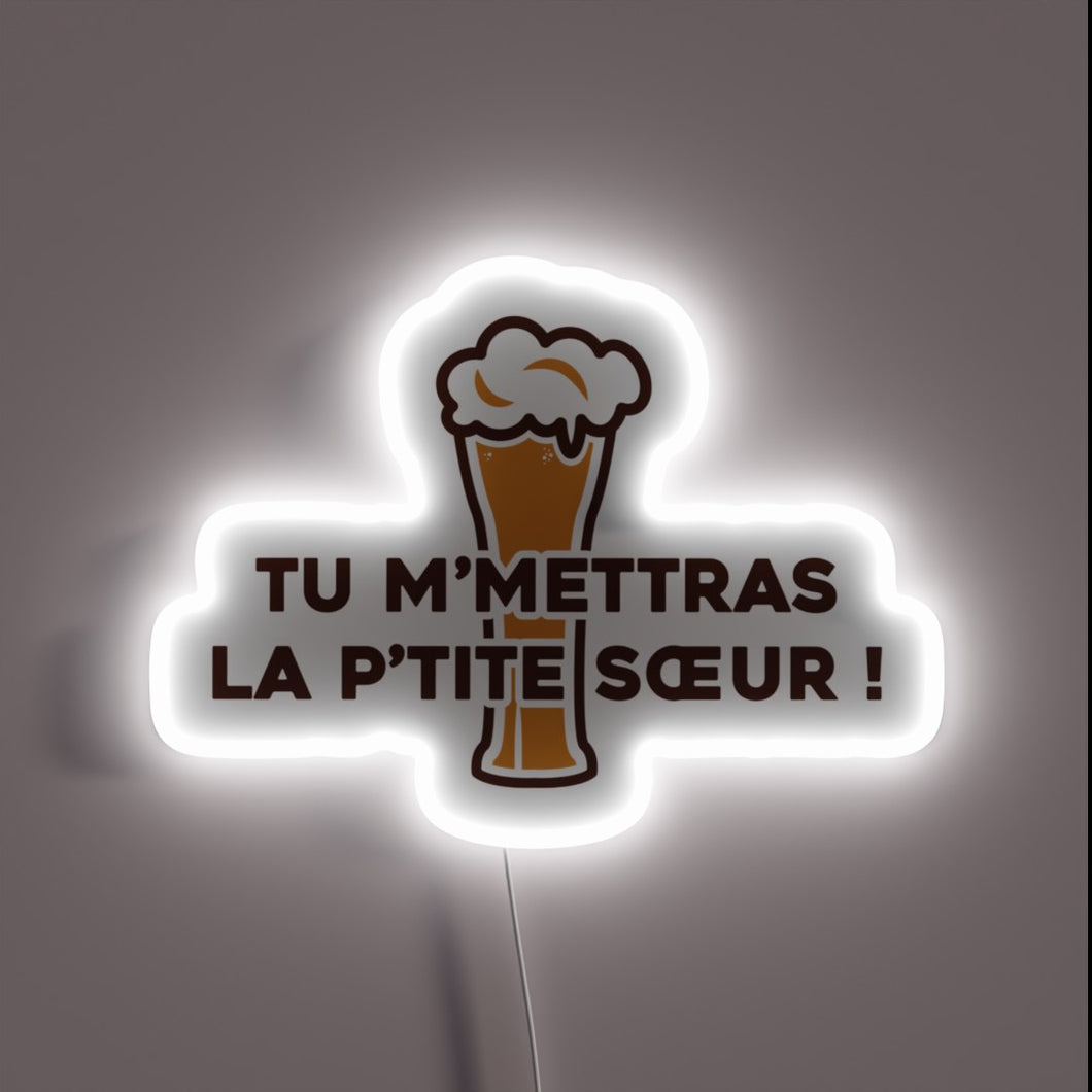 Add retro flair with this vibrant Dikkenek RGB neon sign.