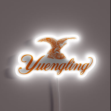 Brighten up your space with vibrant Yuengling Orange Neon Glow