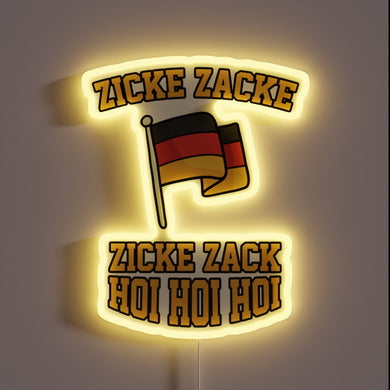 Traditional German Beer Festival Decorations with Color-Changing RGB Neon Lights