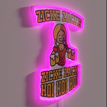 Load image into Gallery viewer, Vibrant RGB neon Oktoberfest decoration for home bars and beer gardens