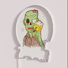 Load image into Gallery viewer, RGB Neon Bar Sign for Zombie Craft Beer Lovers Only