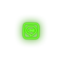 Load image into Gallery viewer, green 200_line_logo_logos led neon factory