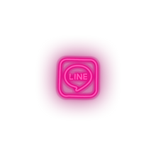 Load image into Gallery viewer, pink 200_line_logo_logos led neon factory
