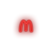 Load image into Gallery viewer, Mcdonald&#39;s Neon Sign - Classic Retro Look